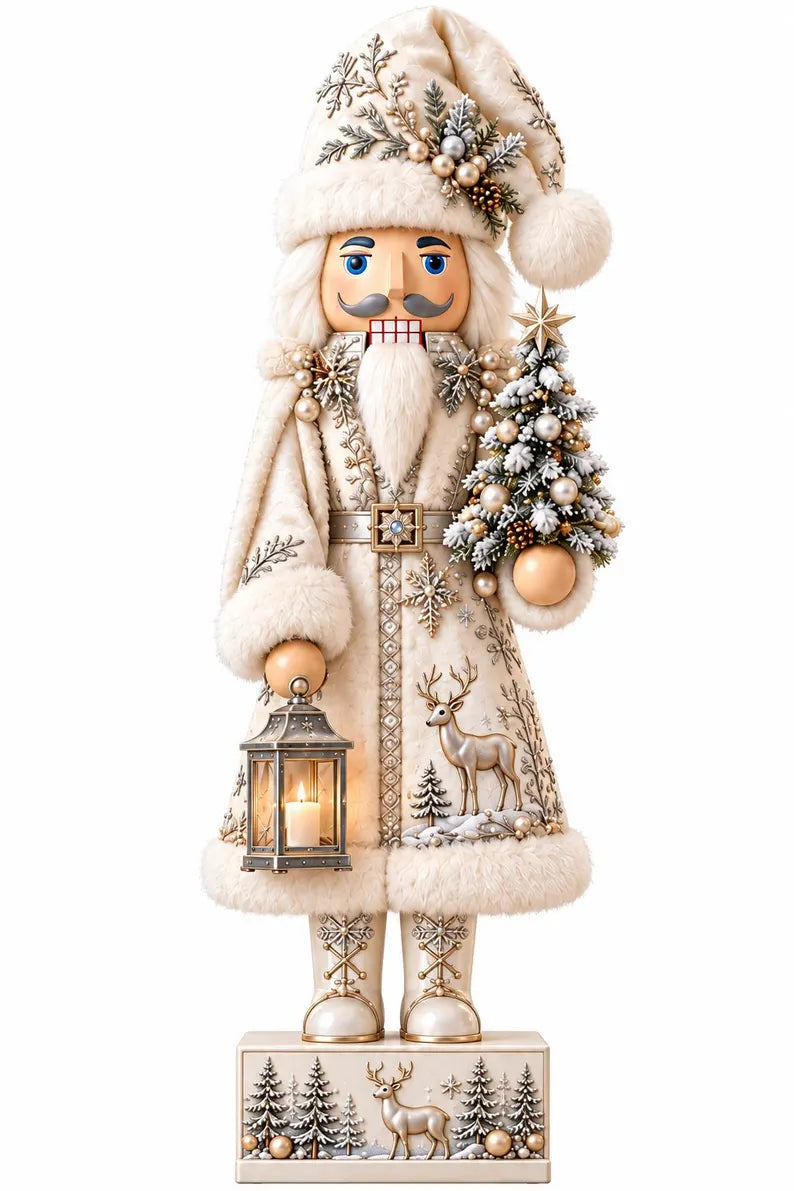 White Christmas Nutcracker Wooden Block, Elegant Winter Soldier Shelf Decor, Neutral Holiday Figurine, Christmas Mantel Decor e1d5c71f-f7d0-401a-87ea-02f9af3bca76-gfhjngg-4-.webp