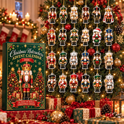 Christmas Nutcracker Advent Calendar 2026, 24 Day Nutcracker Ornament Set, Christmas Countdown Gift, Holiday Tree Decor, Xmas Keepsake e21294c3-41ff-411f-8b05-bcd7b36748cf-a2.jpg