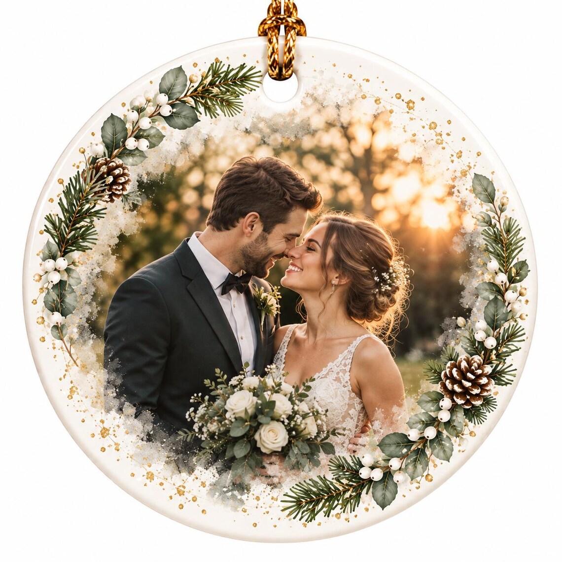 Personalized Mr & Mrs Ceramic Ornament – Double-Sided Wedding Photo Keepsake, First Christmas Married 2026 e24ee478-a4d2-4ae3-aefc-241470b8911b-3.jpg