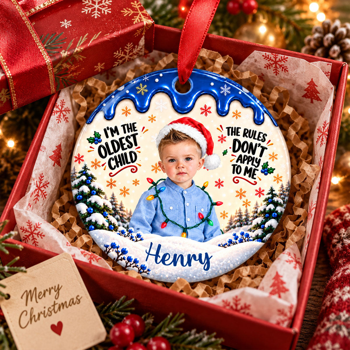 Little Moments Last Every Christmas - Personalized Ceramic Ornament e26609de-8220-4075-9c0e-b58d1e5e1a19-4.jpg