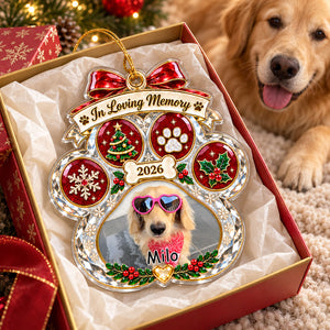 In Loving Memory Christmas - Personalized 3D Effect Acrylic Ornament, Memmorial Pet Gift e26f0590-2fa6-4579-be0c-5ba8ef54c647-1.jpg