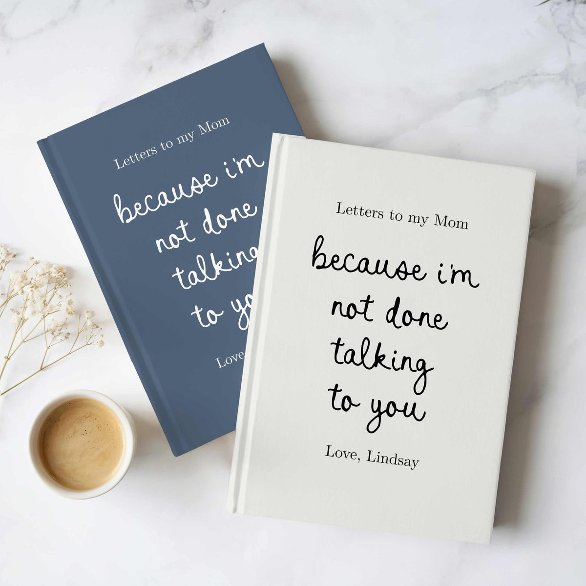 Letters to My Mom Grief Journal, Personalized Loss of Mother Gift, Custom Notebook Memorial Keepsake In Loving Memory Hardcover e2790bda-0d40-40c8-80e0-698e97342b89-3.jpg