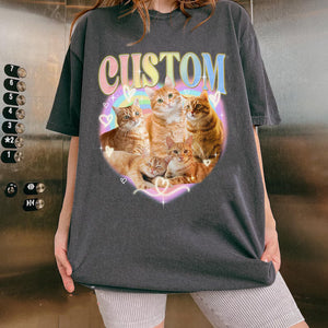 Personalized Cat Bootleg Shirt, Custom Cat Face Bootleg Shirt, Vintage Pet Photo - Name Shirt, Personalized Graphic Tee Dog, Pet Gifts Shirt e287985b-3bc8-48f9-a688-58977f643850-dfg-5-.jpg