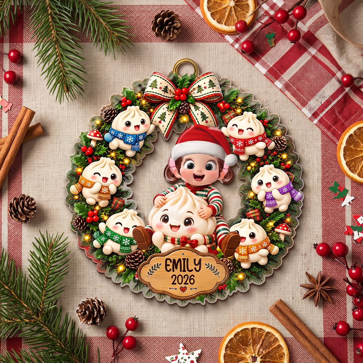 Trending Cute Cartoon Kid - Personalized Acrylic Ornament - Christmas Gift For Boys, Girls e28a8f48-3afc-456c-96a0-a03380cc8774-MOCKUP-6-3-.png