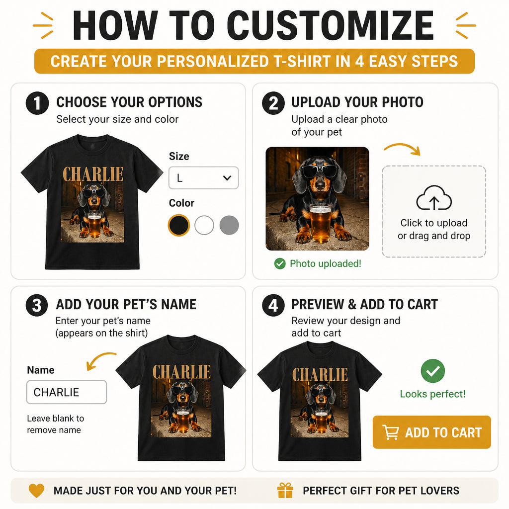 Custom Pet Bar Badge Tee – Photo + Name - Personalized T-shirt e296f833-ee27-4dd6-b0fc-bfe0c3148a1e.jpg