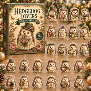 Vintage Hedgehog Lovers Advent Calendar 2026 - 24-Day Festive Countdown, Acrylic Charms Blind Box - Gift For Hedgehog Lovers e2cc6c15-2e00-4ebf-8a65-cf8c0cb03c9d-hedgehog-text.png