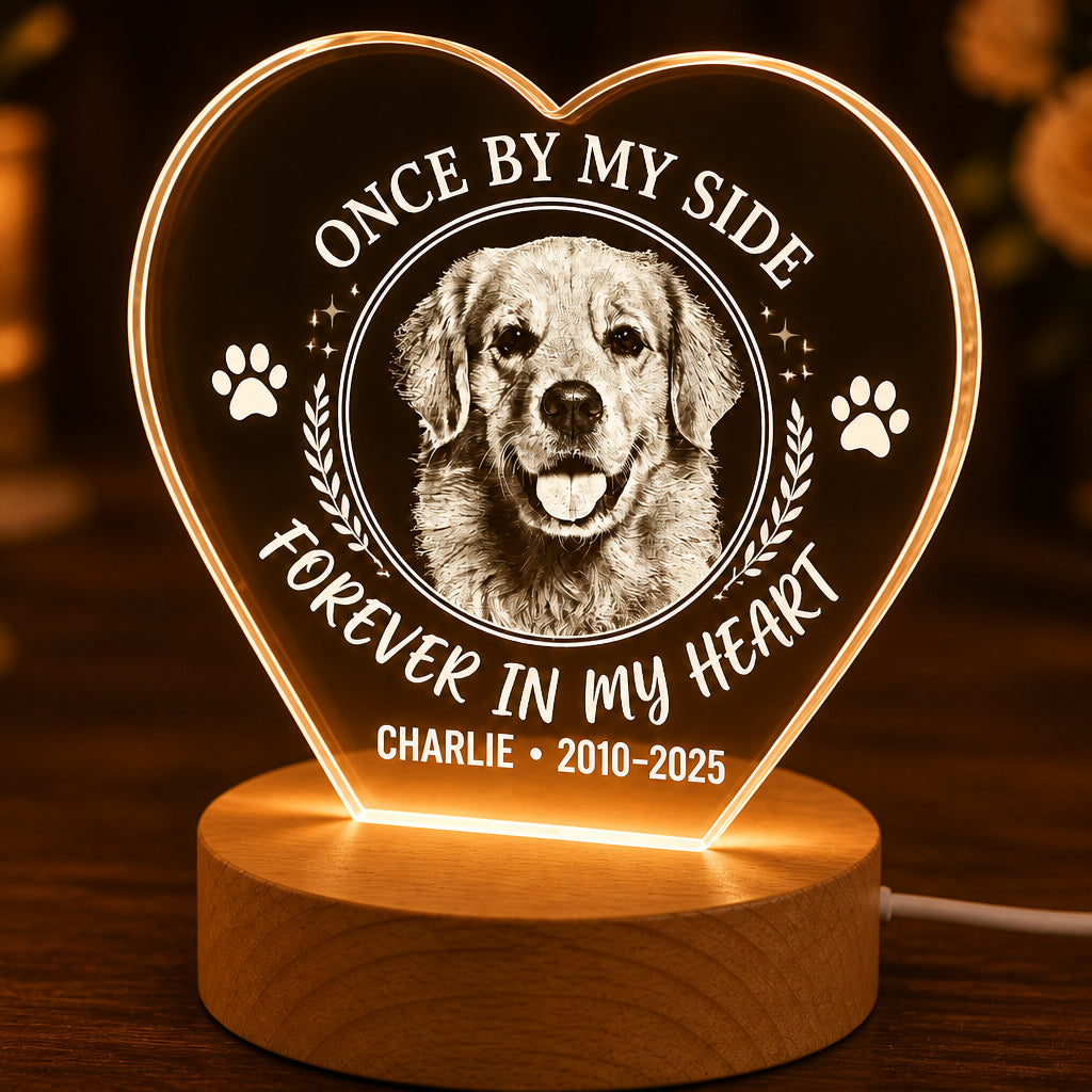 Pet Memorial Heart LED Light – Once By My Side Photo - Personalized 3D LED Light Wooden Base e2d0a9c1-f067-4729-a254-72fe614dac82.jpg