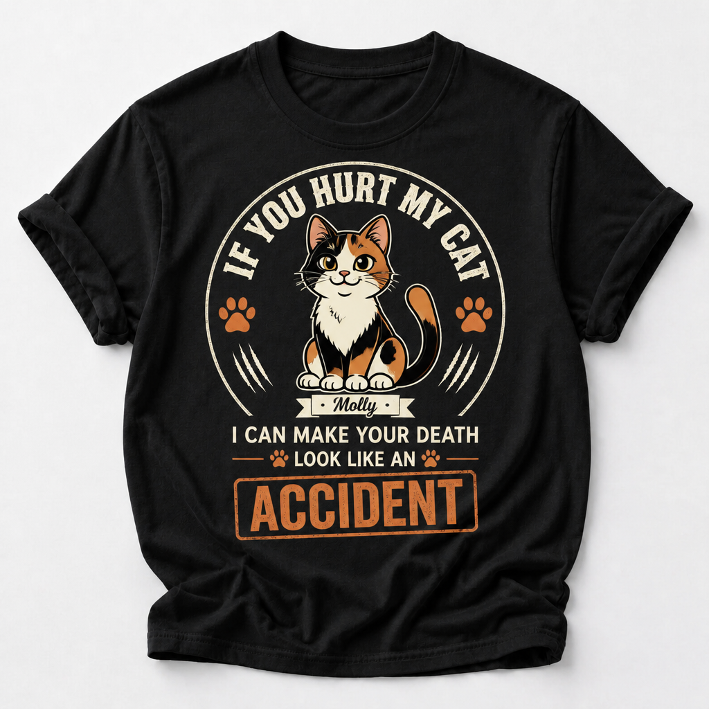 If You Hurt My Cat – Custom Name Tee - Personalized T-shirt e2d12b41-d93e-4067-93fc-84980a4f1a71.png