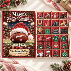 Personalized Football Advent Calendar, Custom Christmas Countdown Box with 24 Charms, Sports Gift with Photo Charms e30344fb-8937-4362-8e50-6442645b3b6a-il_1588xN.8582390168_2vlu.jpg