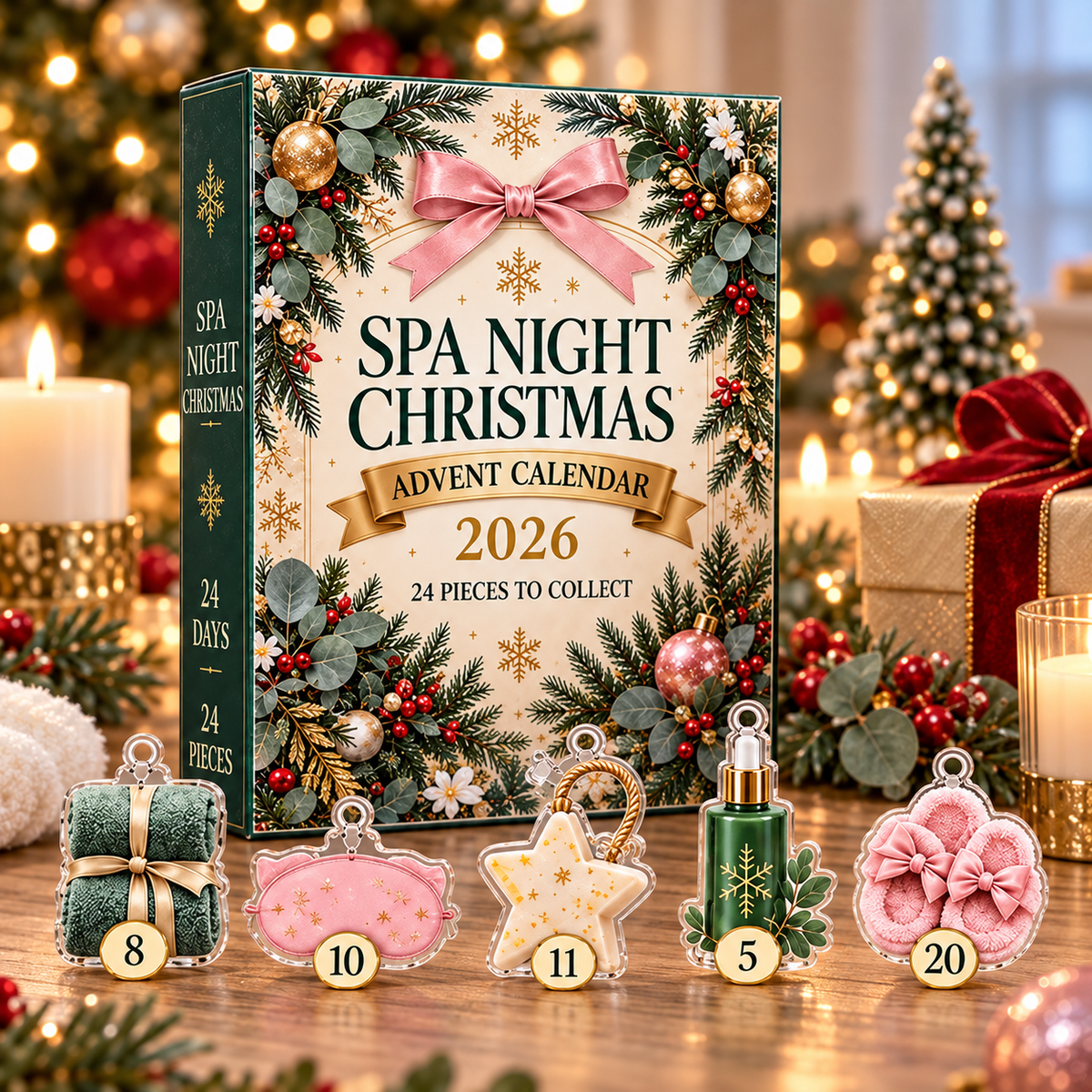 Spa Night Christmas Advent Calendar 2026, 24 Acrylic Ornament Countdown, Self Care Holiday Gift for Her e336f66e-f642-4494-a201-3b5e69958f7b-e1162e82-c63c-4dcd-8636-b5b180d02e17.png