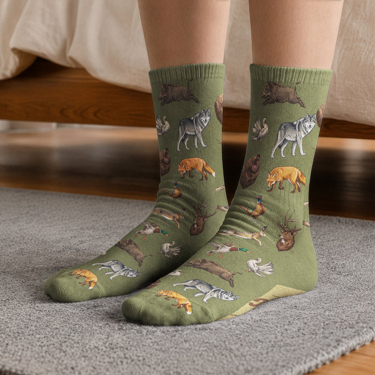 Hunting Socks Funny Gift For Dad Grandpa Husband - Personalized Socks, Gift For Hims, Dad, Brother, Husband e3448195-7e5b-42de-81dd-3613fd511230-t5.jpg