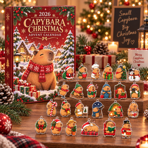 2026 Capybara Christmas Advent Calendar, 24 Acrylic Ornaments, Holiday Countdown Gift e349ca60-ef28-498e-a83a-e905c53f0743-gffggf-1-.png