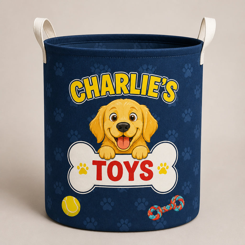 Custom Dog Toy Storage Bag — Name's Toys - Personalized Storage Bag e34d35f0-99d9-444a-bdbf-fa725a8b09ca.jpg