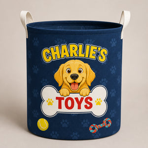 Custom Dog Toy Storage Bag — Name's Toys - Personalized Storage Bag e34d35f0-99d9-444a-bdbf-fa725a8b09ca.jpg