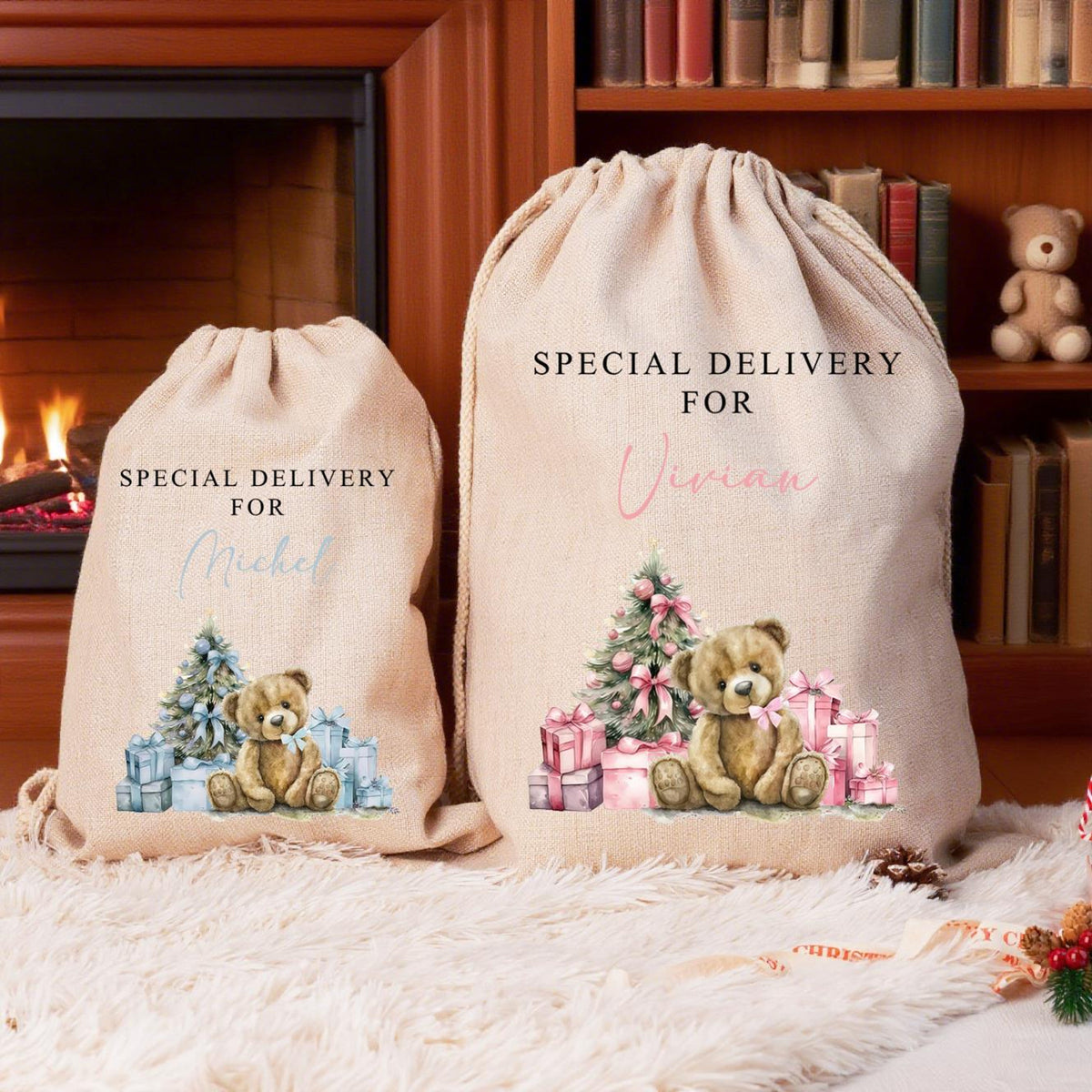 Personalized Large Santa Sack, Custom Christmas Gift Bag, Xmas Gift Bag, Christmas Eve Gift, Santa Bag, Gift for Kids, First Christmas Sack e371ed6f-a666-4650-a346-faab7a48c9eb-8.jpg