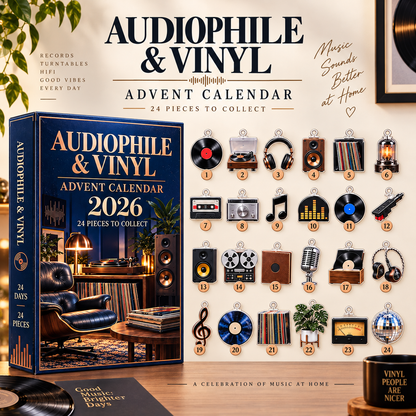 Vinyl Record Advent Calendar 2026, 24 Piece Audiophile Countdown Gift, Music Lover Collector Holiday Decor e408ed78-0358-4cac-a2b0-356723137b99-9e0f9da5-68cc-442b-9ee2-5af485eb9d43.png