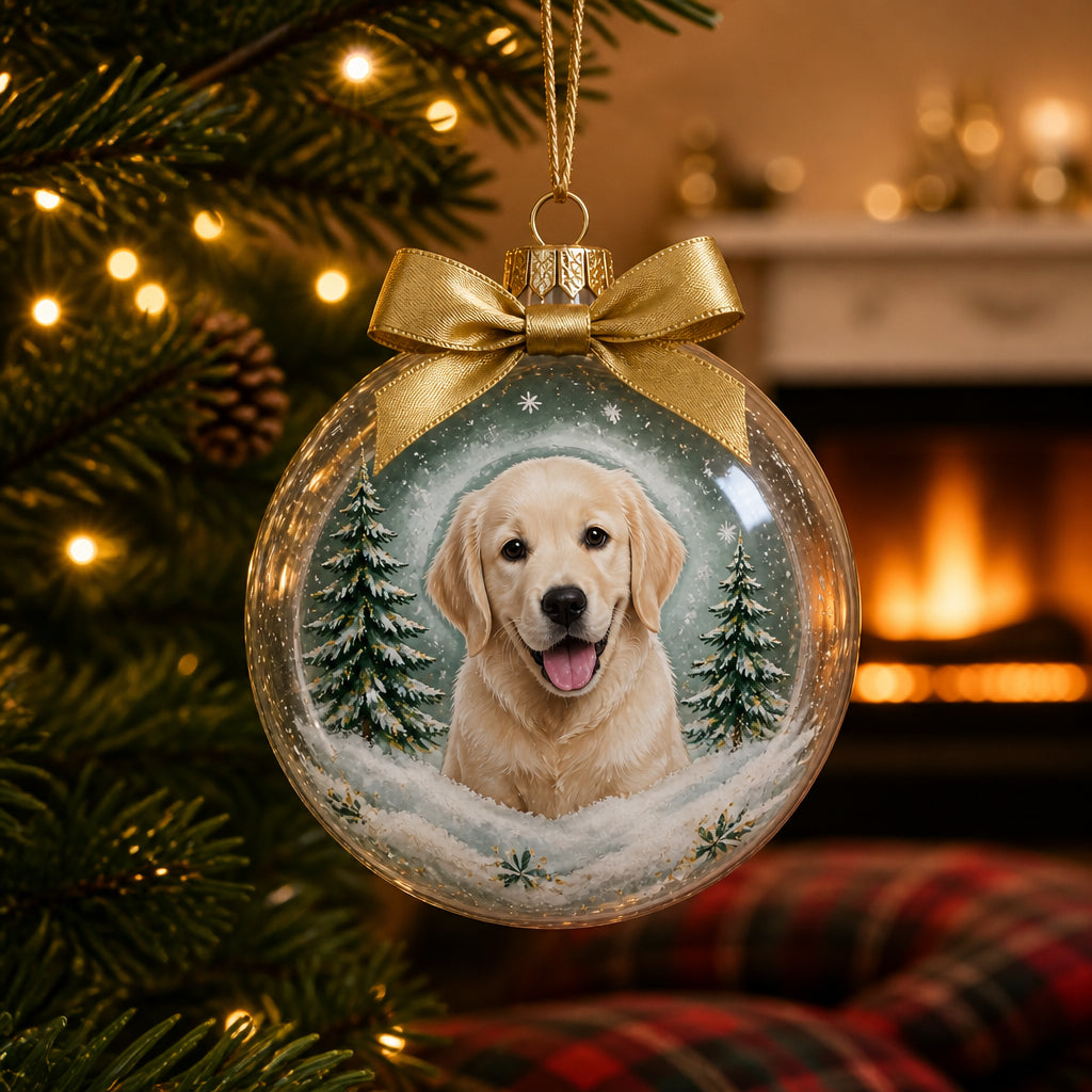 Custom Pet Photo Snow Globe Bauble Ornament - Personalized Bauble Ornament e41acd1a-dab2-4799-853c-e8bc7862eeb1.jpg