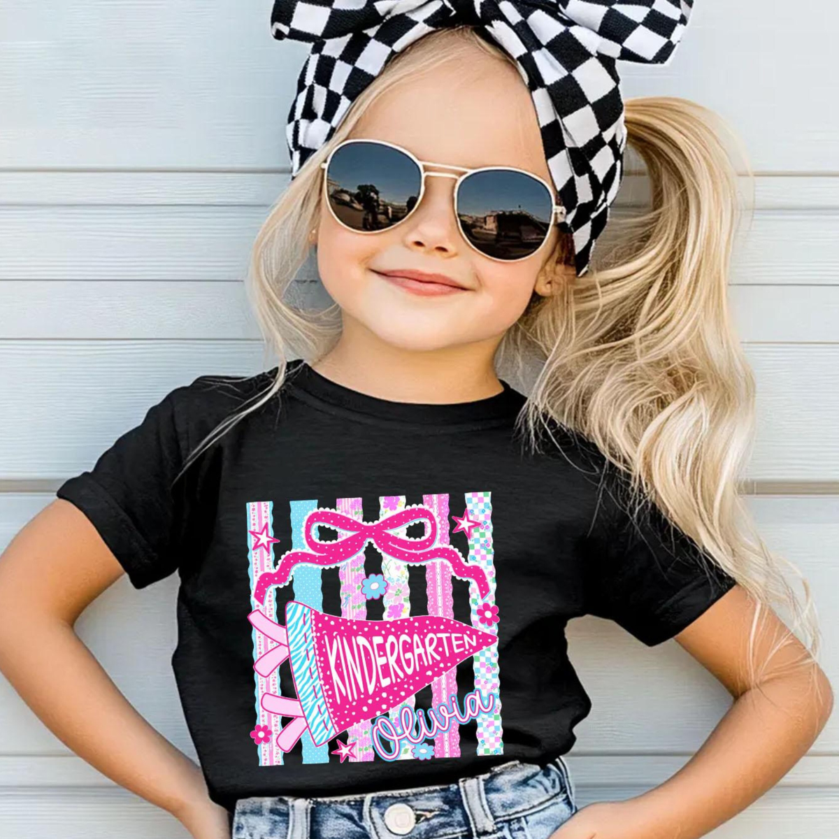 Custom Girl Name Shirt, Preppy Coquette Bow Shirt, First Day of School Gift, Preschool Kindergarten T-Shirt, Back To School Toddler Tee e41d3f90-560c-46ac-98d0-000db1b314ea-11.png