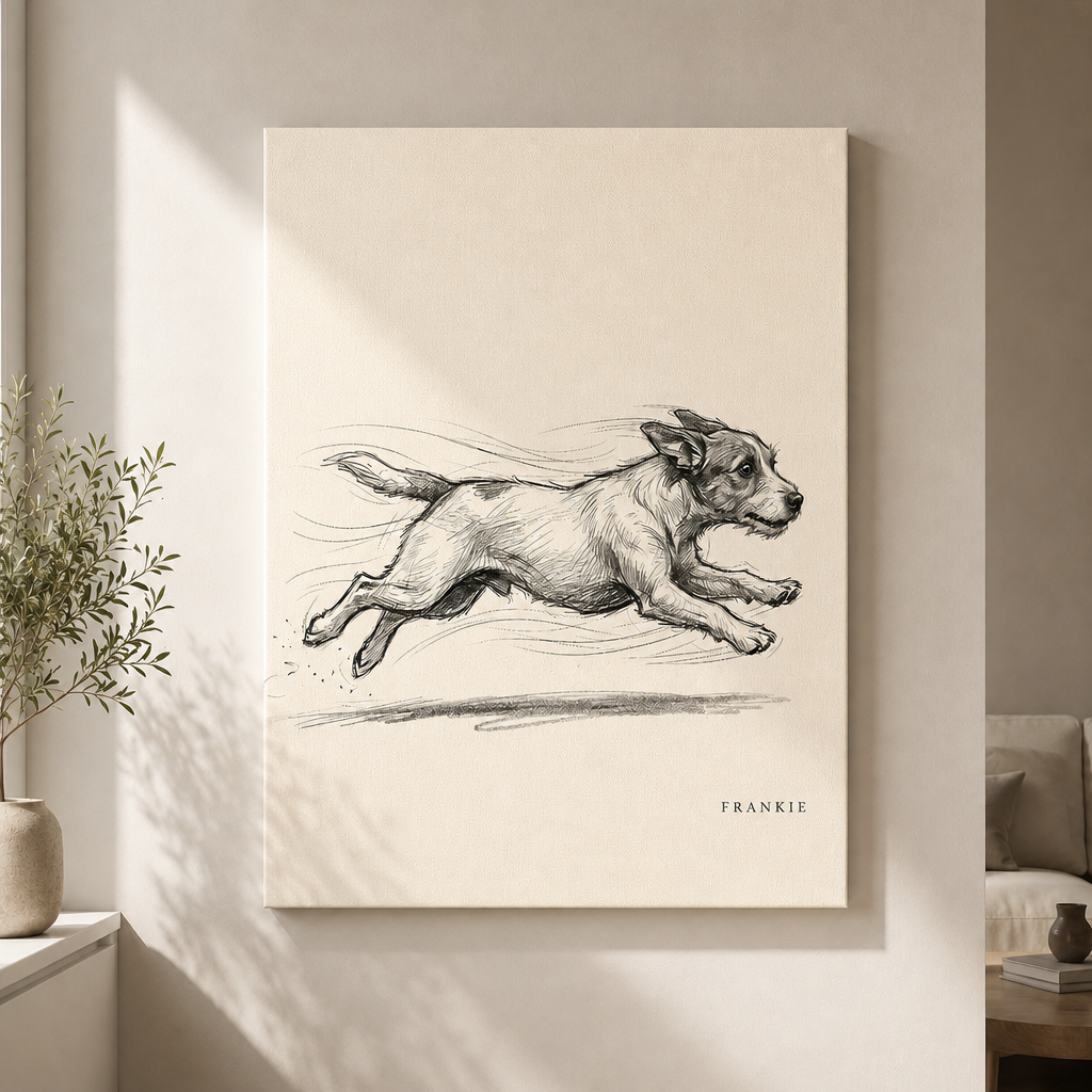 Custom Pet Portrait Canvas – Ink & Watercolor Style - Personalized Canvas e4387e50-75ea-446d-a88c-b182a27ad445.png