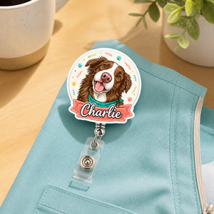 Custom Pet Portrait Cartoon Badge Reel - Personalized Custom Shape Badge Reel e46073d6-bbe4-44fa-991c-1b77cdabeeab.jpg