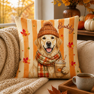 Custom Fall Pet Portrait Pillow – Pumpkin Spice Edition - Personalized Pillow e497c611-fefa-4351-9244-4fe8efbb1dee.jpg