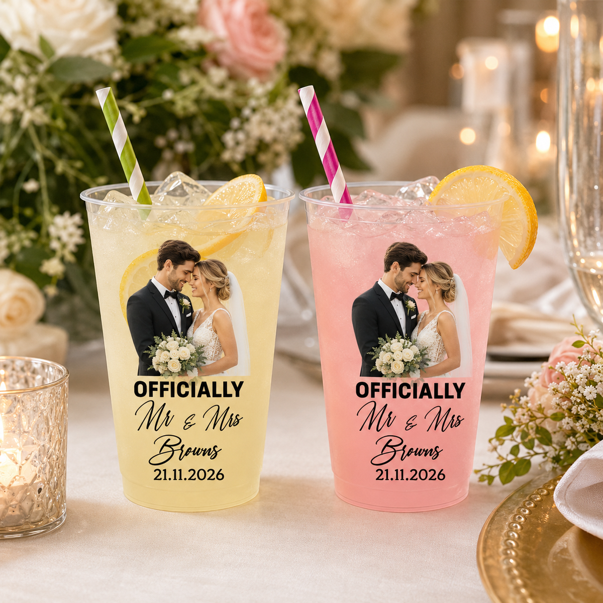 Officially Mr And Mrs - Personalized Frosted Cup - Wedding Gift e49bd108-4f8f-4506-9344-6d08b51b84c0-banner-1.png
