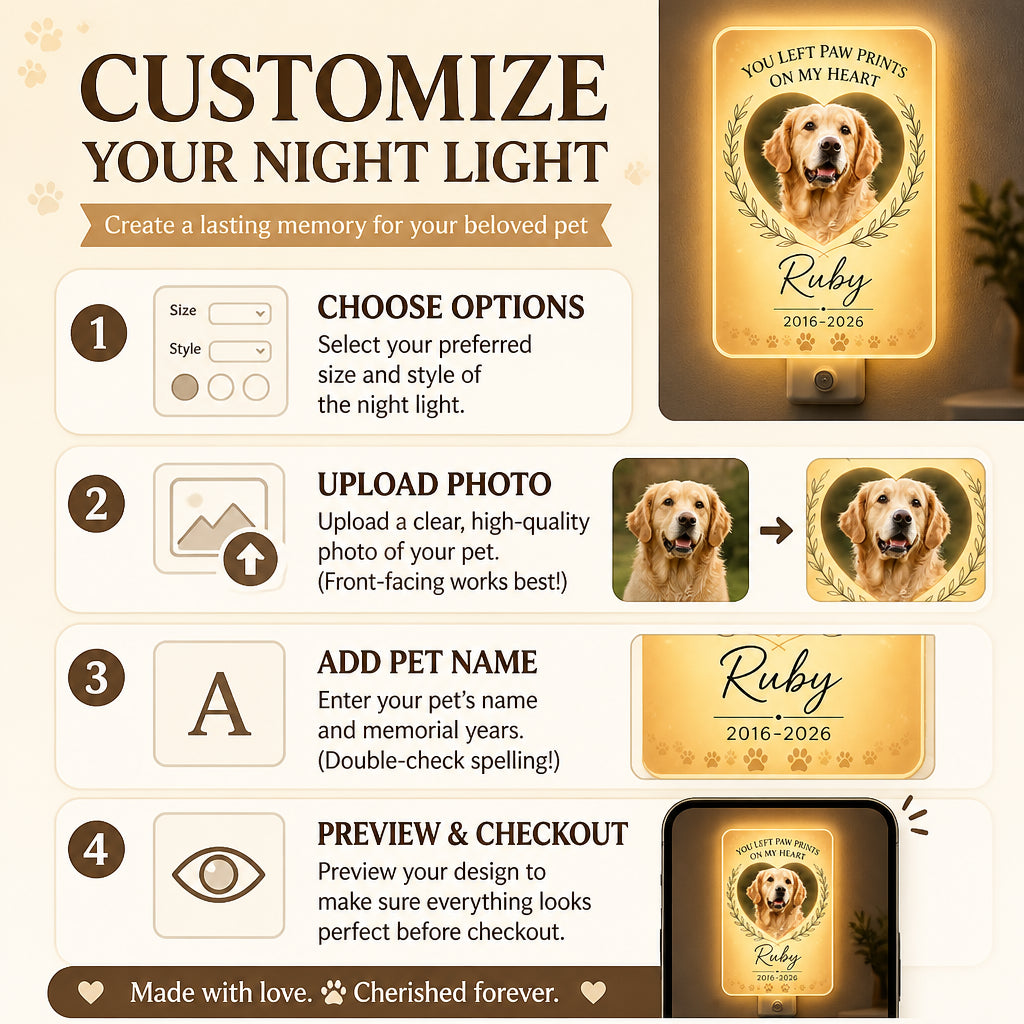 Pet Memorial Acrylic Night Light – You Left Paw Prints On My Heart - Personalized Acrylic Night Light e4aa3c67-06e7-4ad4-8701-e355220298ca.jpg