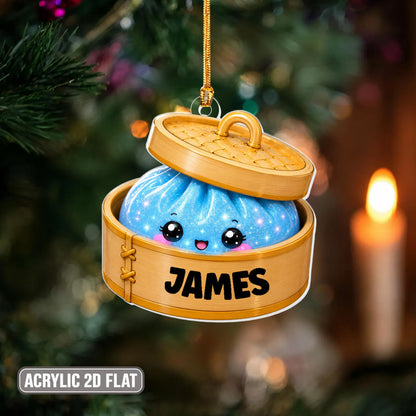 Personalized Glitter Dumpling Ornament, Acrylic Squishy Style Christmas Ornament, Custom Name Ornament, Kids Christmas Gift e4b812ab-2254-458c-9722-6e17e5171490-3.jpg
