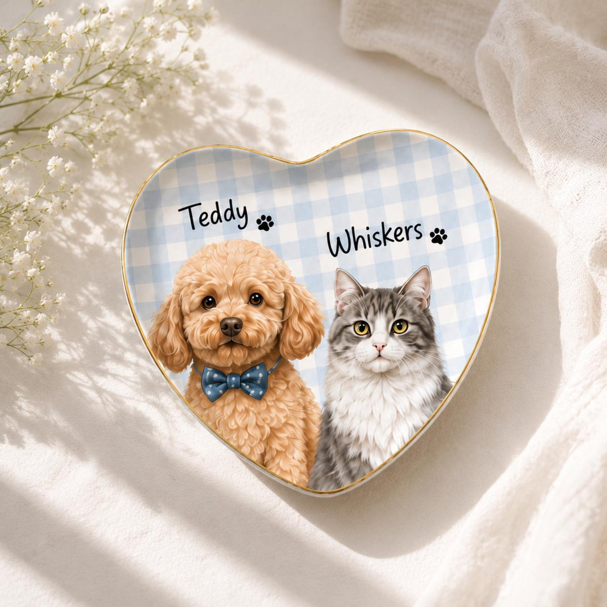 Personalized Pet Portrait Jewelry Dish, Dog Cat Photo Trinket Tray, Pet Memorial Jewelry Dish, Gift For Dog Mom, Gift For Pet Lovers e4c313a8-92d9-4ac6-8cff-a4cbe54b7e43-banner-9.jpg