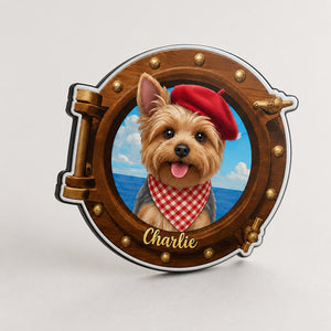 Custom Pet Portrait Nautical Postcard Magnet – Upload Photo - Personalized Custom Shape Fridge Magnet e4c39ba9-c1e2-48a6-b542-aff0dffc5557.jpg