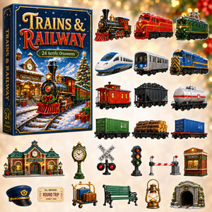 Trains & Railway Advent Calendar 2026 - 24-Day Festive Countdown, Acrylic Charms Blind Box - Gift For Kids, Family & Friends e4c951e3-e9b3-4841-b18c-cc9e469fbf5c-train.jpg