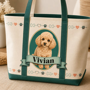 Personalized Poodle Name Tote Bag - Personalized AOP Tote e4ccc491-4b43-4966-b8b3-f7398ac5de15.jpg
