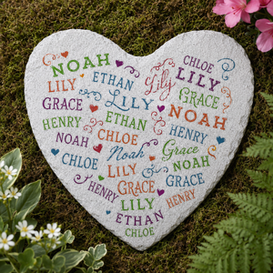 Personalized Heart Garden Stone – Custom Family Names Outdoor Stepping Stone – Gift for Mom e516b92c-4910-4304-9dfa-710fba751d20-ccb637b9-46b8-45ac-a8e2-3c0ca5064077.png
