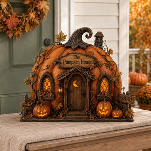 Pumpkin House Wooden Block, Layered Halloween Mantel and Shelf Decor e51e9ec1-fcb2-4f9c-bf3b-52aba218b181-3.jpg