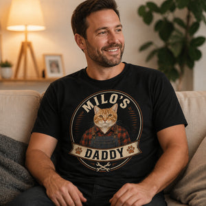 Cat Dad Personalized Name Tee - Personalized T-shirt e55293eb-3e53-4837-bd88-8cb6b400c275.jpg