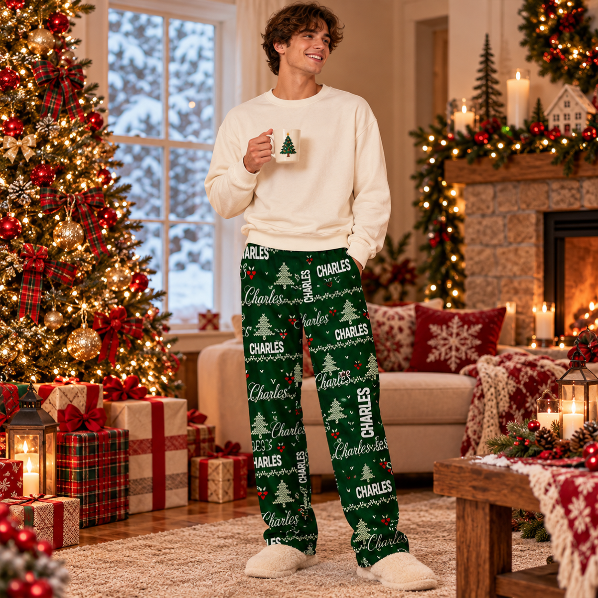 Christmas Matching Family - Personalized Pajamas Pants e571d815-1404-4600-8312-4e4975166039-MOCKUP-6.png