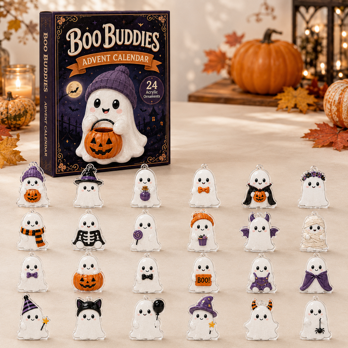 Boo Buddies Advent Calendar 2026 - 24-Day Festive Countdown, Acrylic Charms Blind Box - Gift For Cute Collectors e5731249-bfe1-4a88-930c-b60012528231-box-charms.png