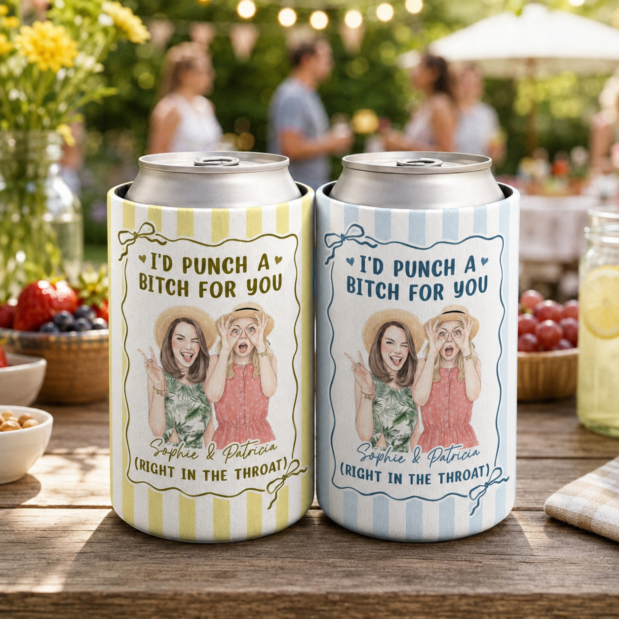 I Would Punch A Bitch For You - Personalized UV Printed Cup Cover - Gift For Bestie, Sister e587812f-4be9-4e05-bd6b-e6efe2667625-banner-1.png