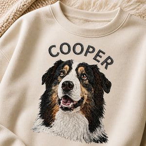 Custom Pet Portrait Name Crewneck Sweatshirt - Personalized Sweatshirt e5a44b0d-c371-4315-908a-4522be6e8815.jpg