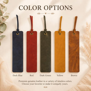 Custom Leather Bookmark with Name, Personalized Reading Gift, Teacher Appreciation Gift, Thank You Gift, Book Lover Present, Teacher Gift e5b0b543-6f26-454f-8ff9-a401c4c15a49-4.jpg