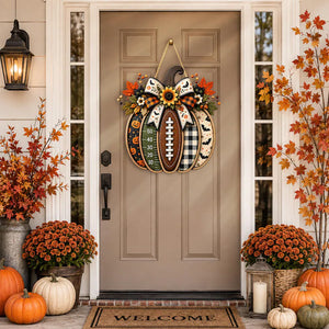 Football Pumpkin Door Sign, Halloween Fall Wreath, Autumn Sports Decor, Game Day GIFT 2026, Harvest Front Door Hanging, Football Fan Gift e5d0b93e-9867-4ea7-9fe1-bfa5edda5c9e-fggfy-4-.webp
