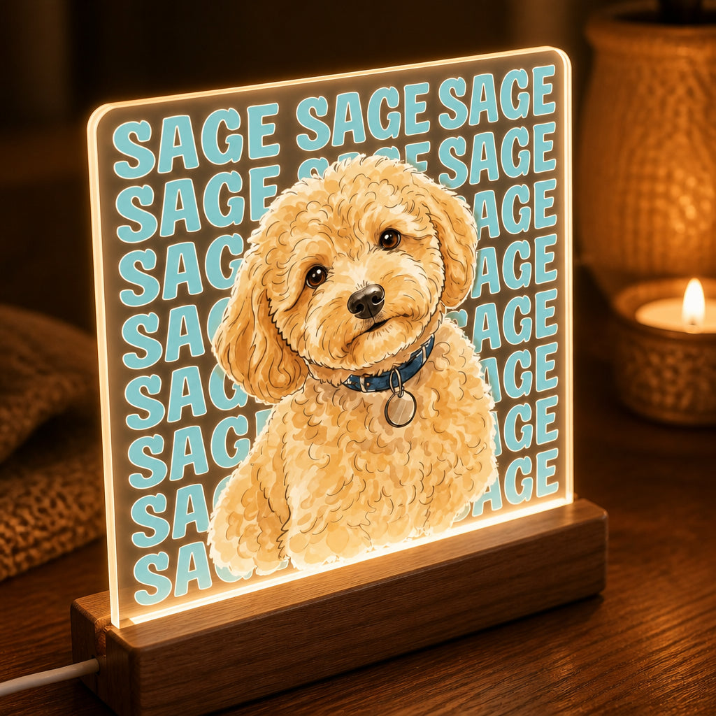 Custom Pet Portrait Night Light – Arched Name Badge - Personalized Acrylic Night Light e5e5edef-d6f3-4d7a-9b4d-4f88e829ac98.jpg