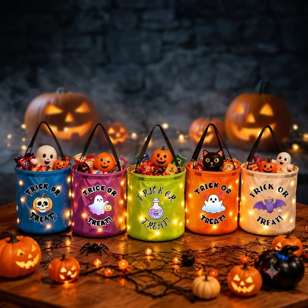 Custom Light‑Up Halloween Family Candy Bucket, Personalized Trick or Treat Name LED Halloween Gift for Kids, Ghost Pumpkin Bat Design e5ebb4cc-6334-4b5d-bb11-d3df148781e0-f44e1e9d-acf3-48e6-84ad-8834255e6ca7.jfif