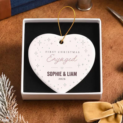 Personalized First Christmas Engaged Ornament, Custom Couple Bauble, Engagement Keepsake Gift, Newly Engaged Christmas Tree Decoration e61a6cc5-fc97-465f-8c65-814f6d6f0e82-dfdf-4-.jpg