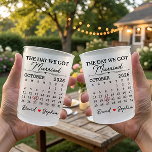 The Day We Got Married - Personalized Frosted Cup - Wedding Gift e63046c0-3c81-4fa6-80a8-911a8794879a-4.webp