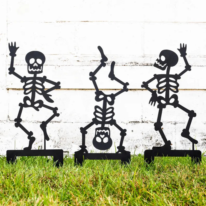 Outdoor Skeleton Halloween Decor, Halloween Outdoor Sign, Halloween Garden Signs, Metal Halloween Yard Stakes, Halloween Sign Skeleton Decor e6358c0a-6ee6-4af5-b8ac-cbd1cd613a72-fdgfd-8-.webp