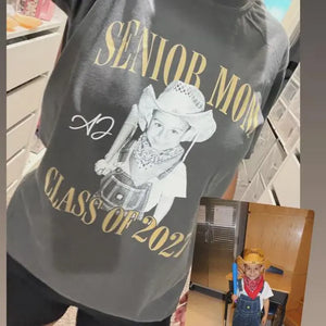 Custom Retro Senior Mom 2027 Shirt: Vintage Photo Senior Shirt, Class of 2027 Gift, Proud Family Matching Tee, High School Graduation Tee e64b893a-433a-41bf-a19c-19cac6149481-vbbvbv-2-.webp