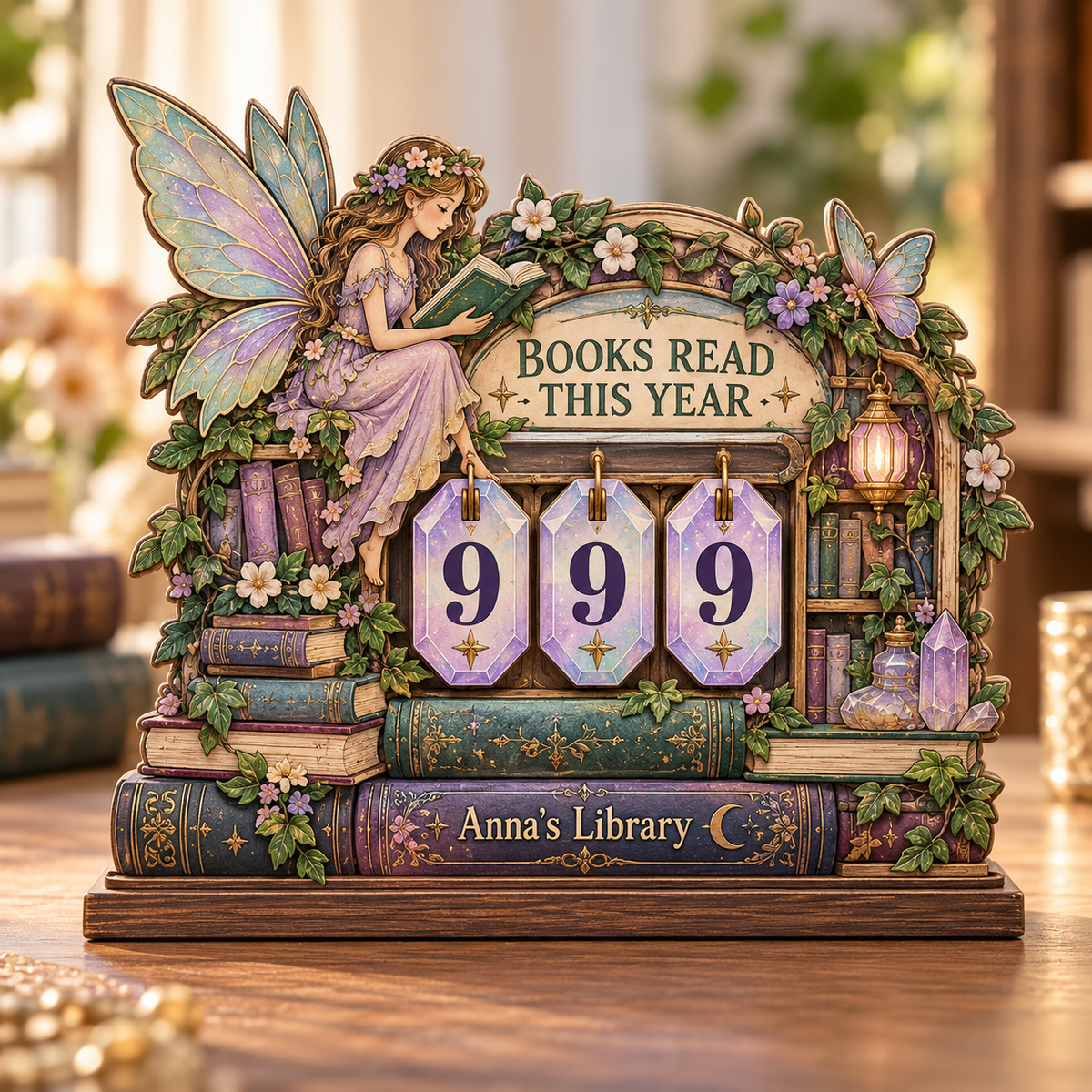 Personalized Fairy Wooden Book Tracker – Custom Name & Reading Count, Fantasy Fairy Bookshelf Decor, Book Lover Gift, Magical Reading Challenge Tracker e68e1dd3-cbcd-449b-b01e-3c4918fc83f3-ChatGPT-Image-Oct-23-2026-02_06_47-PM.png