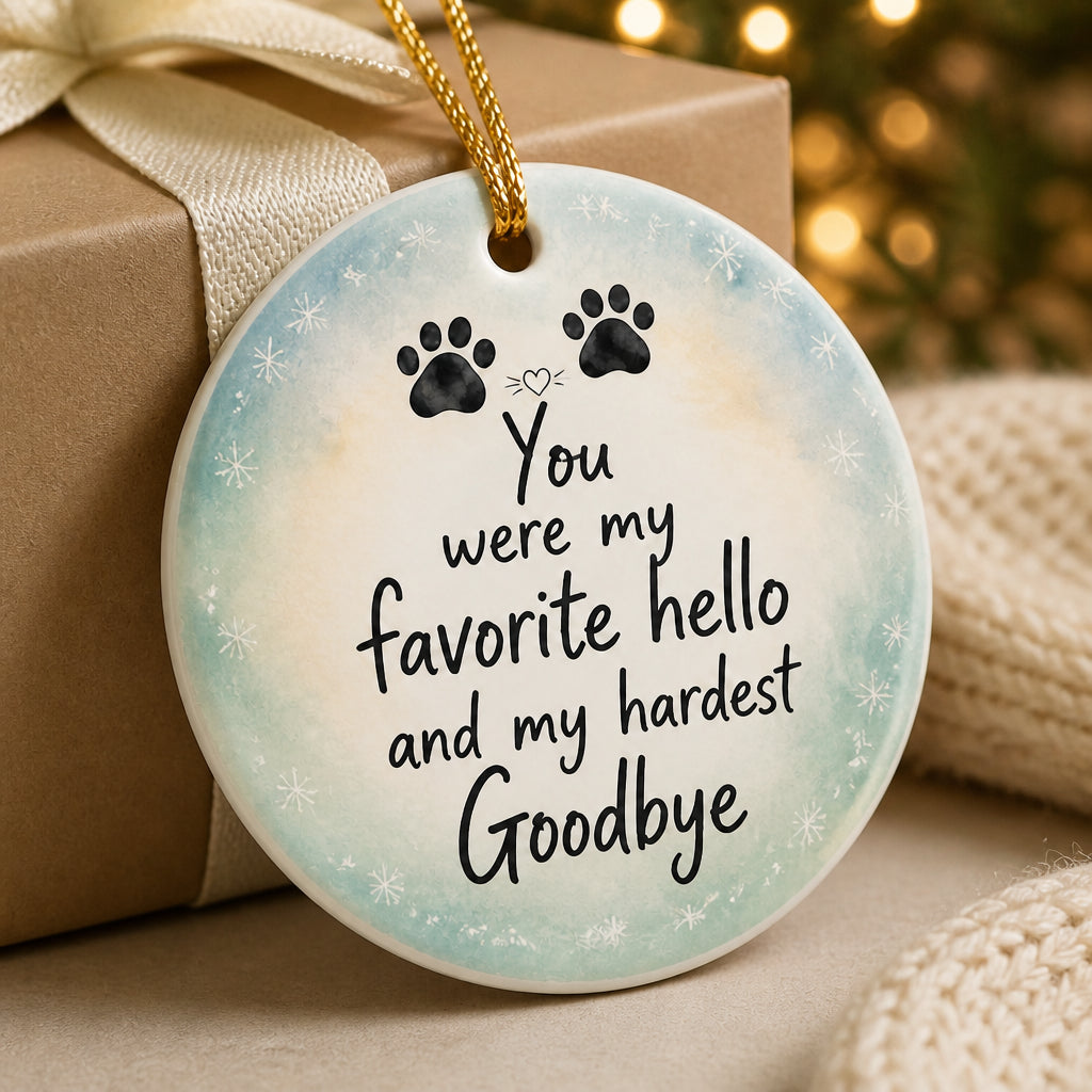Custom Pet Portrait Round Ornament – Watercolor Snowflake Edition - Personalized Ornament e6aa572a-6415-4605-b48e-874485dee5c0.jpg