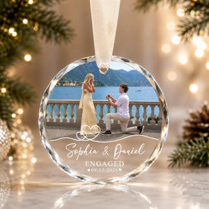 Custom Engagement Photo Ornament, Engagement Ornament, Couple Photo Engaged Ornament, Marriage Proposal Gift,Wedding Newlywed Photo Keepsake e6ab96ab-414c-4333-a878-218c35d2f9dd-1.jpg